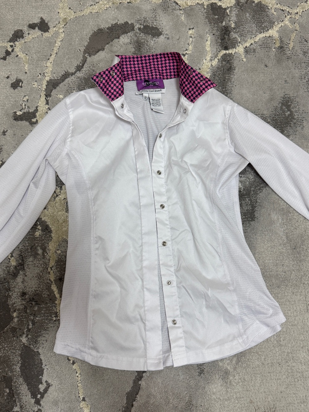 RJ Classics Girls Sterling Collection Classic Cool Stretch Show Shirt